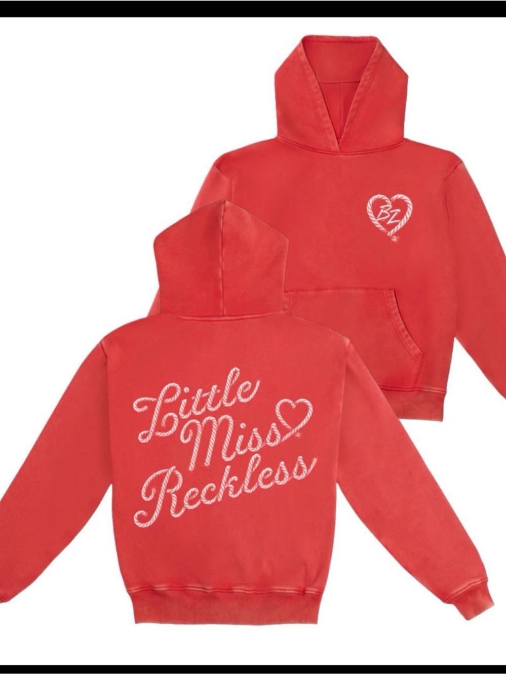 Bailey Zimmerman Little Miss Reckless hoodie
